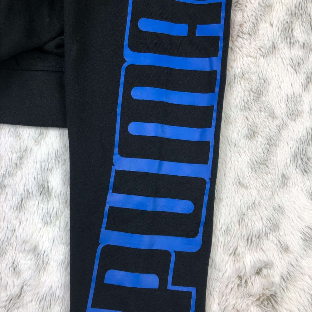 ☀️Puma black hoodie 1/2 zip black sweatshirt ☀️ - Picture 4 of 5